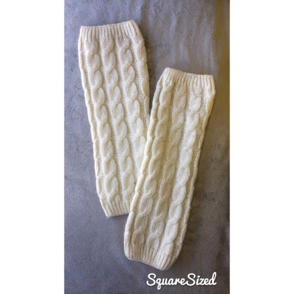 Knit Crochet Legging Boot Socks